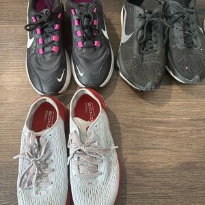 Nike and Under Armour Athletic Shoes Bundle